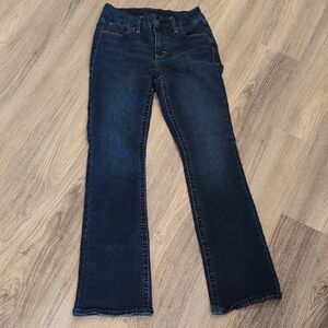 Seven7 Women's Dark Indigo Flare Jeans
